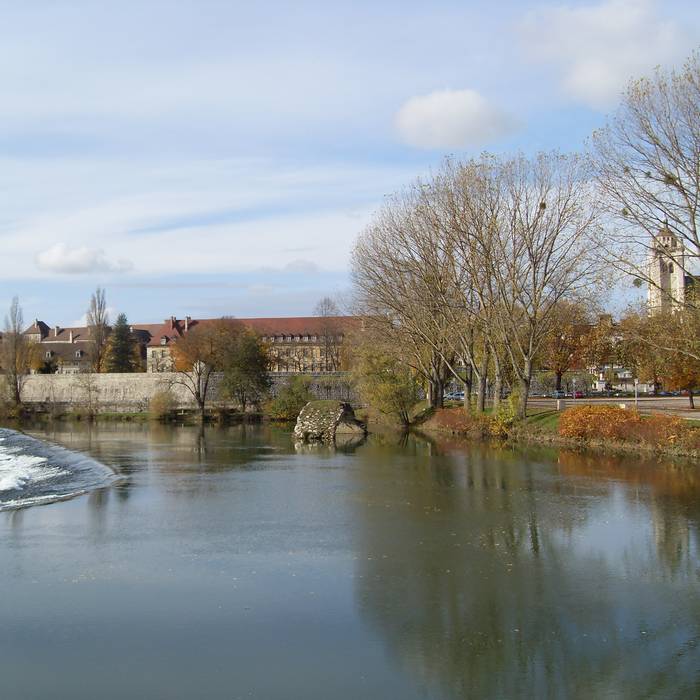 Photo de Borne-colonne N2 de la forêt de Chaux à Augerans